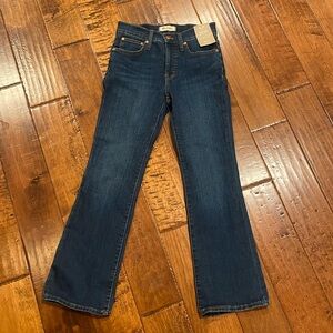 Madewell Mid-rise ankle jeans